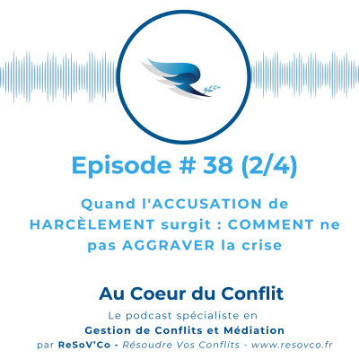 38. Quand l'ACCUSATION de HARCÈLEMENT surgit : comment ne pas AGGRAVER LA CRISE ? (2/4) cover