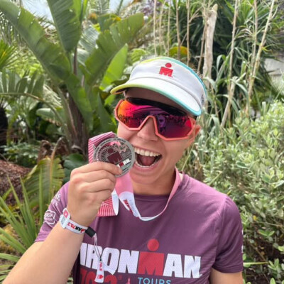 #8 - Interview De Triathlète : Cléa Pougalan, de l'escalade aux Championnats Du Monde IM 70.3 en deux ans cover