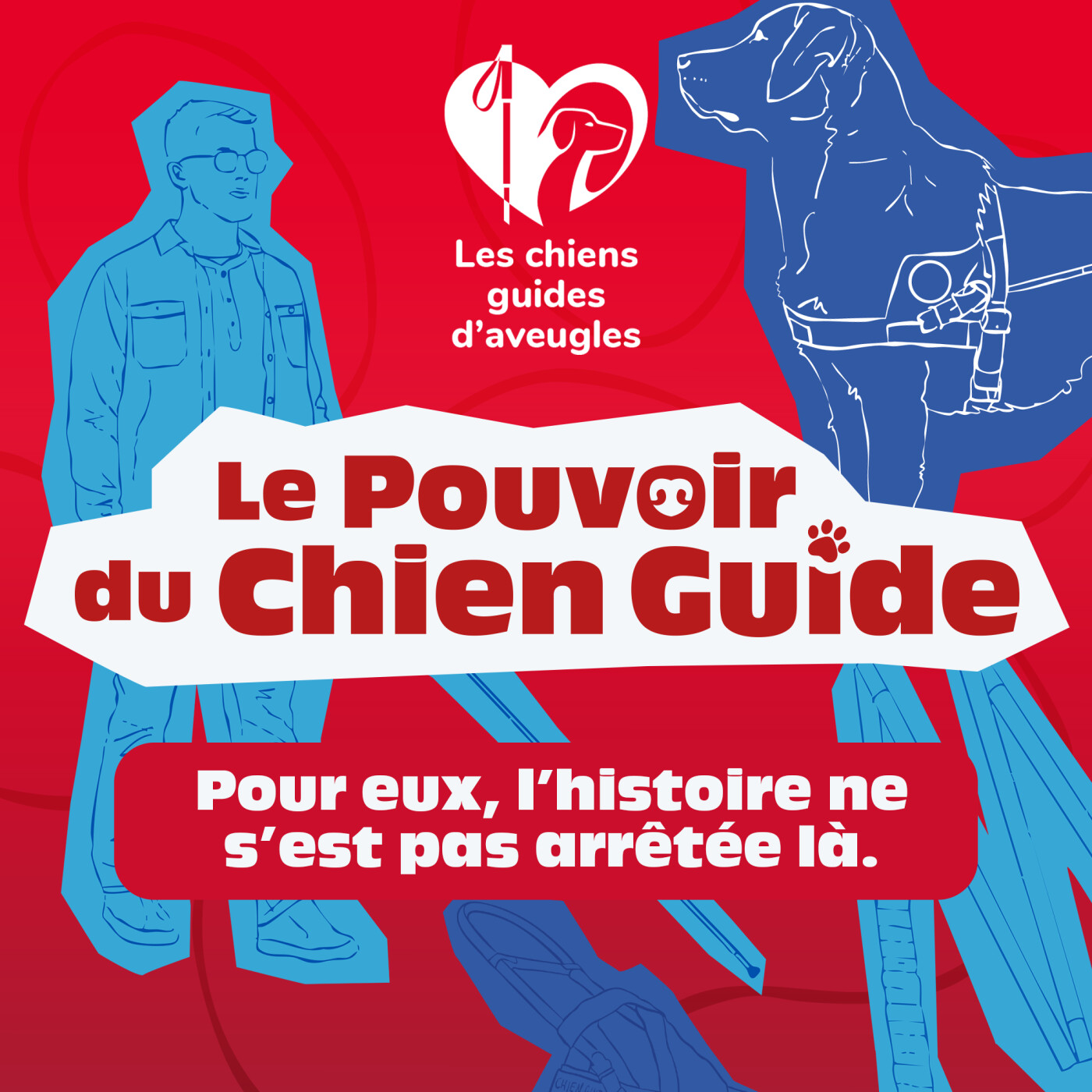 Le pouvoir du chien guide - Histoires vraies et témoignages : handicap et inclusion cover art