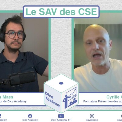 24 - Le SAV des CSE - La prévention des addictions - Avec Cyrille Coton cover
