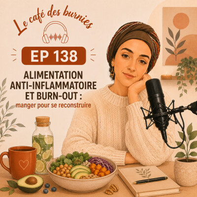 EP 138 ALIMENTATION ANTI-INFLAMMATOIRE ET BURN-OUT : manger pour se reconstruire cover