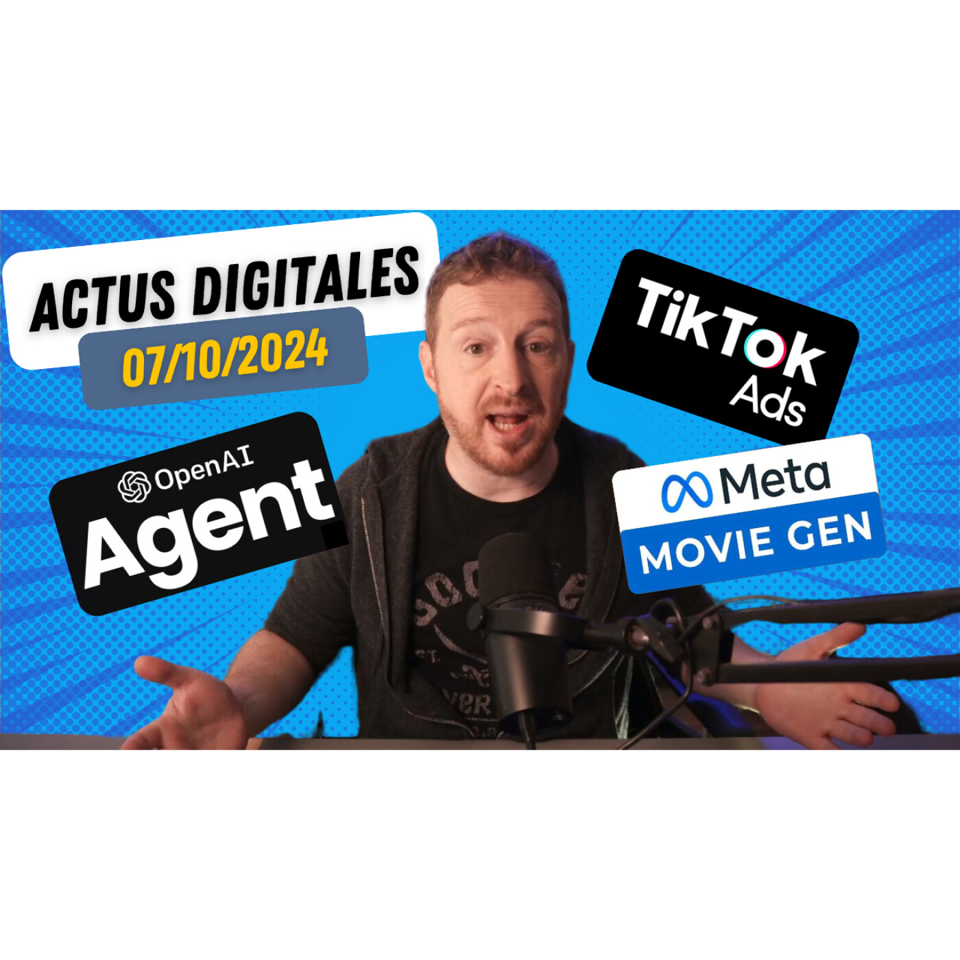 Nouvelle IA vidéo chez Méta, TikTok Ads, OpenAI autonome, drone révolutionnaire aux US ! episode artwork