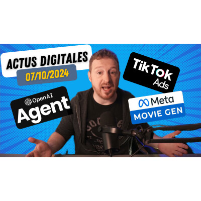 Nouvelle IA vidéo chez Méta, TikTok Ads, OpenAI autonome, drone révolutionnaire aux US ! cover