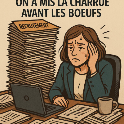 23 - Sabine 1/2 - On a mis la charrue avant les boeufs cover