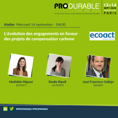 Ecoact - L'évolution des engagements en faveur des projets de compensation carbone cover