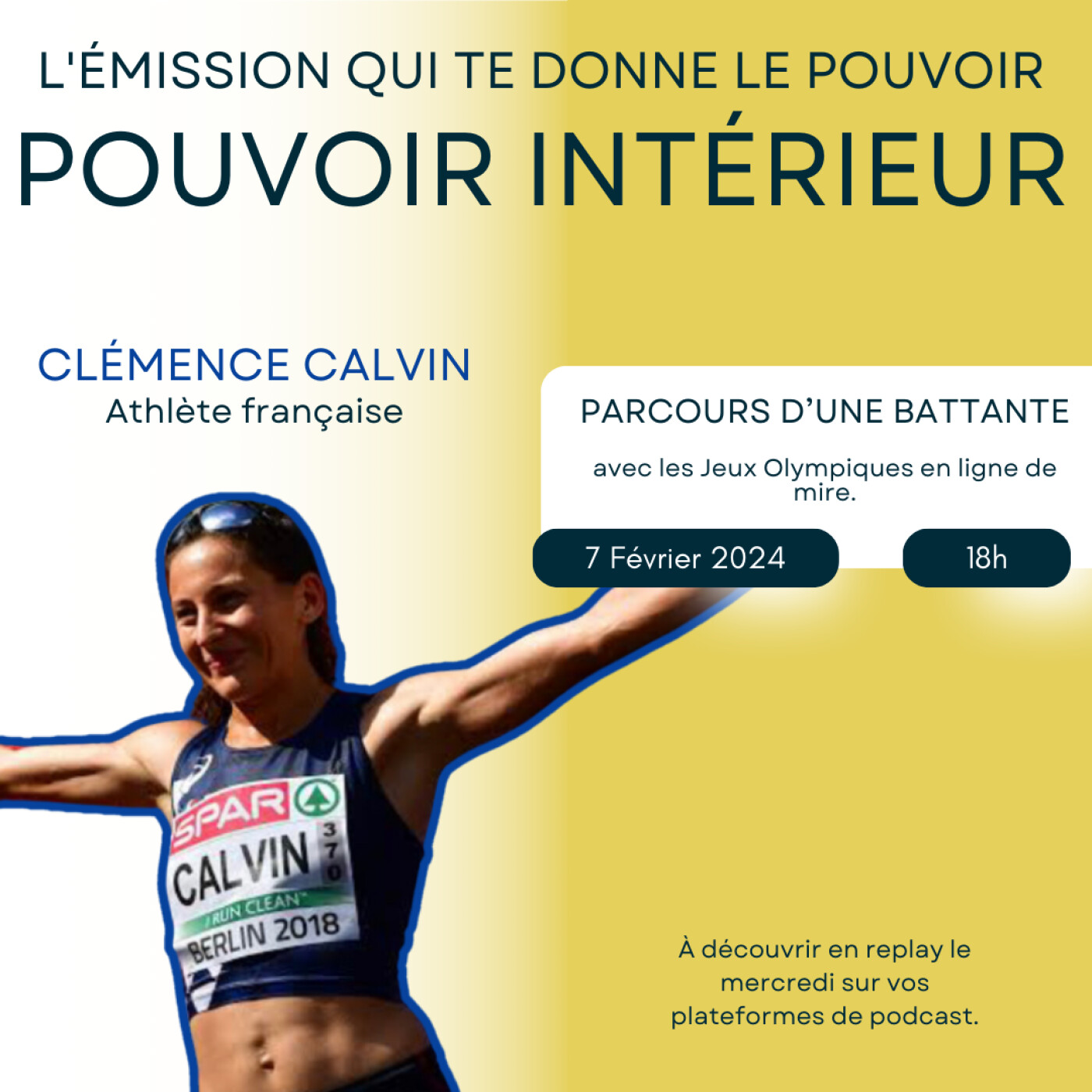 #6 - Se qualifier aux JO de 2024 et renforcer sa force mentale (avec Clémence Calvin) episode artwork