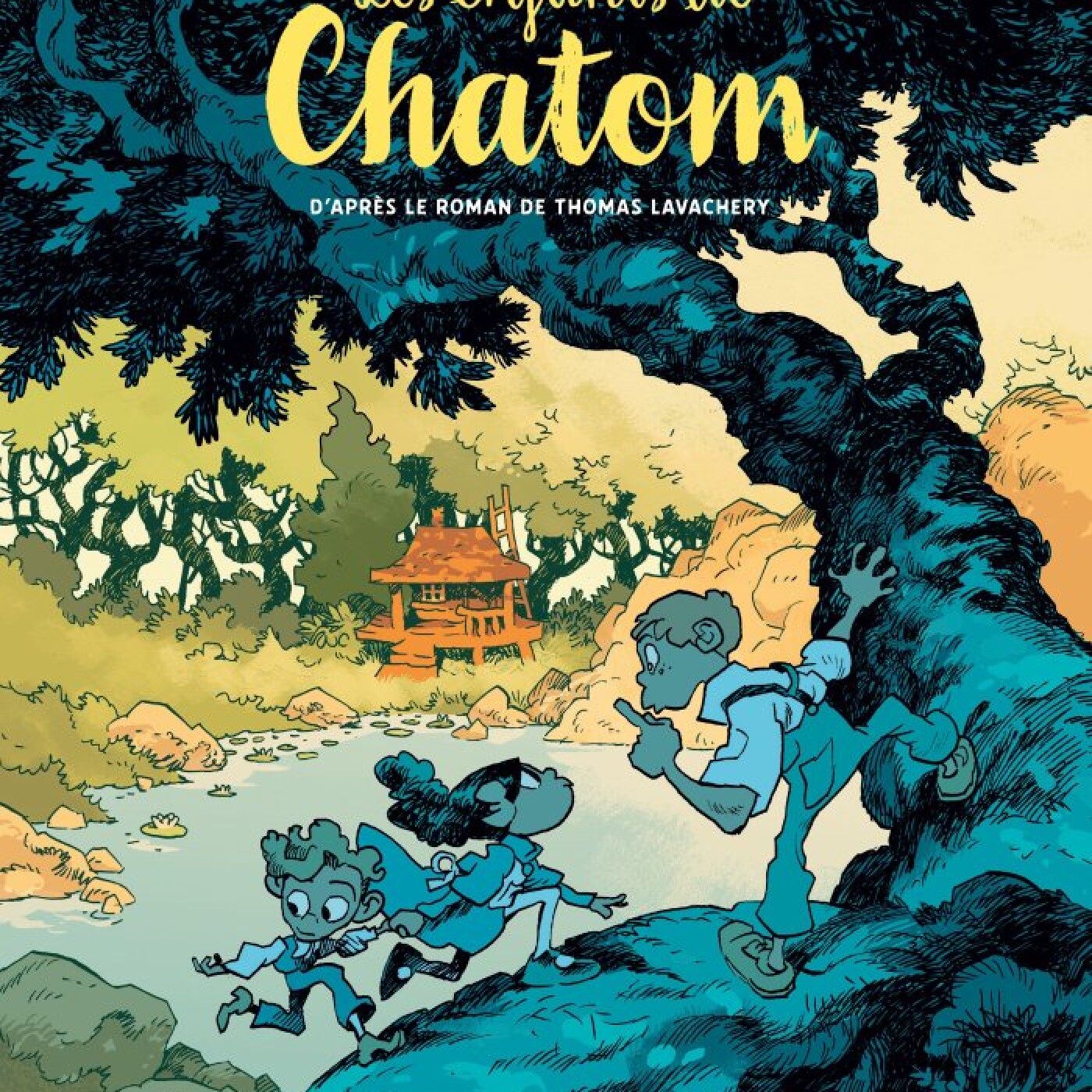 Les enfants de Chatom, merveilleuse adaptation par Cyrille Pomès. Dans ma bulle #715