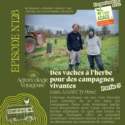 #128 Des Vaches à l’Herbe 🐄🍀 pour des Campagnes Vivantes (3/3) Louis du GAEC Ty Menez cover
