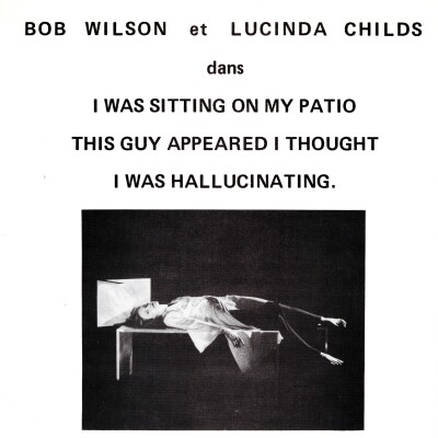 Épisode 7 – Les grands entretiens de Lise Brunel – Robert Wilson & Lucinda Childs, janvier 1978, 58' cover