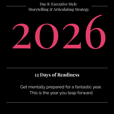 2026 Readiness Day 8 - Executive Style Storytelling Articulating Strategy cover