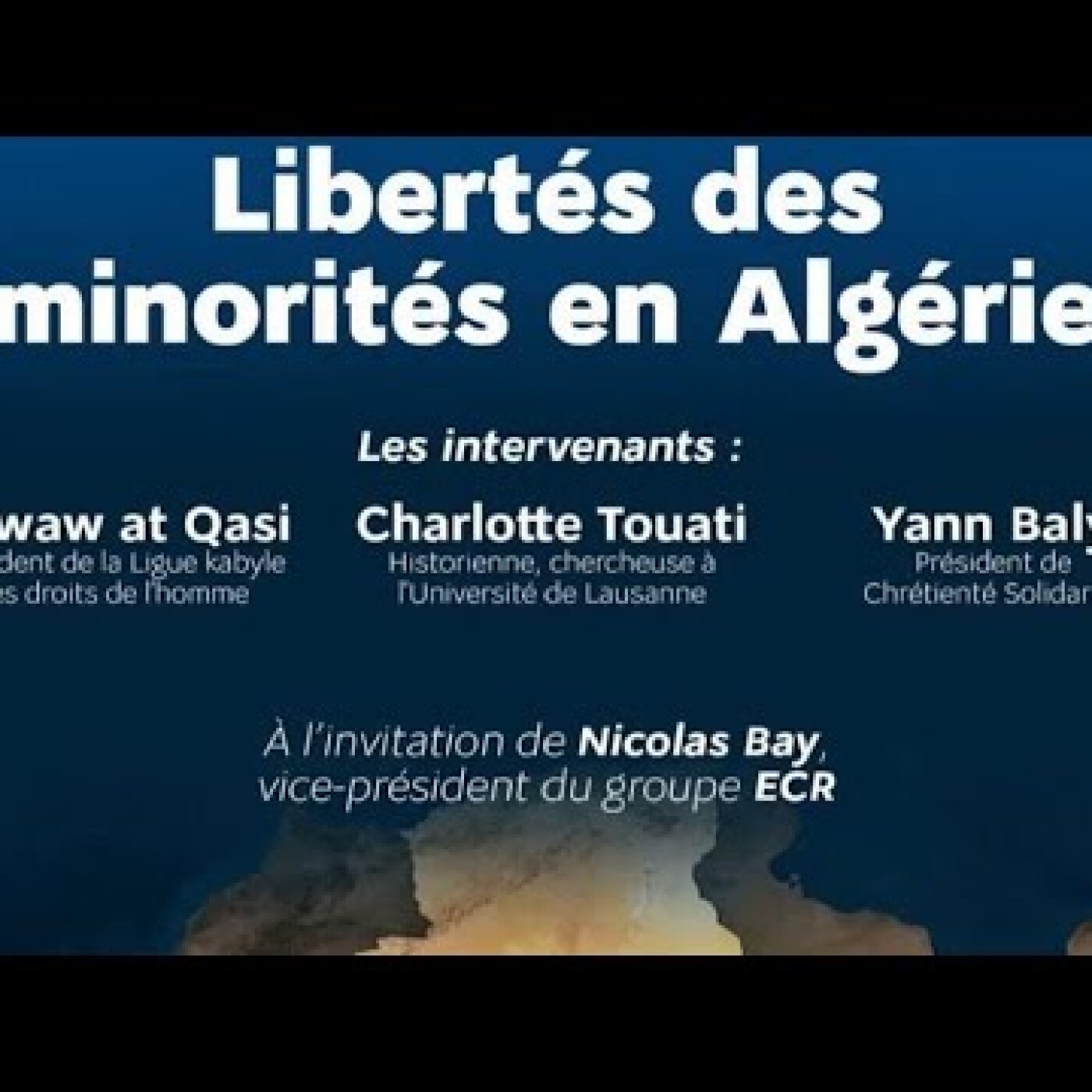 Le MAK au Parlement Européen : les fruits pourris de la répression bête de Tebboune episode artwork