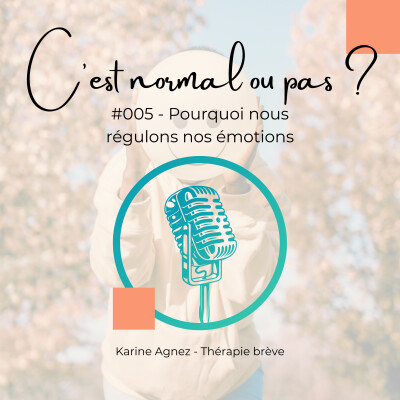 #005 - Pourquoi nous régulons nos émotions cover