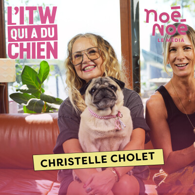 Christelle Chollet et son fidèle satellite Jean-Michel : une histoire d'amour qui a du chien ! - Noé Noé Le Média cover