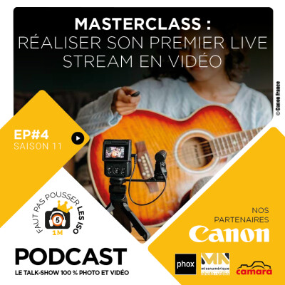 S1104 - MASTERCLASS : RÉALISER SON PREMIER LIVE STREAM VIDÉO cover