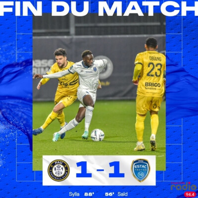 L'INFO DU JOUR - L'ESTAC termine l'année par un match nul cover