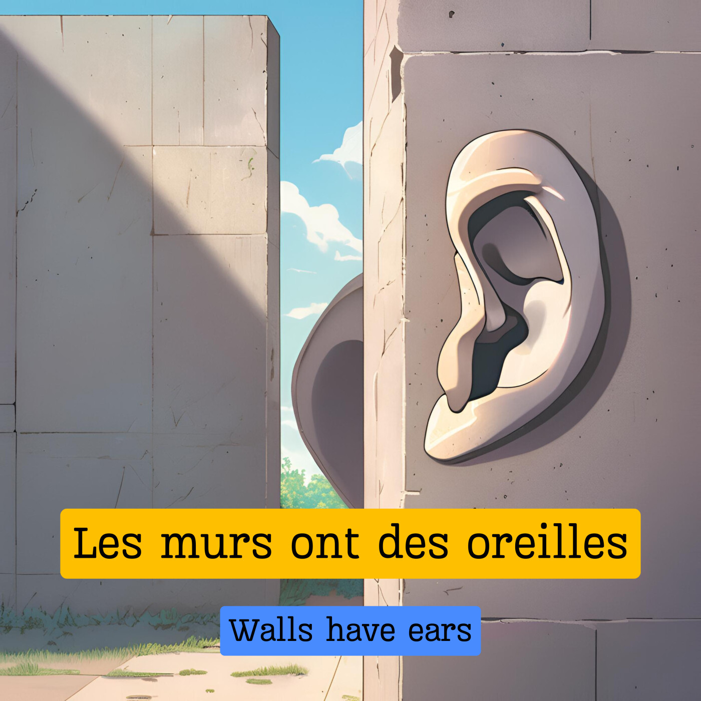 Expression française : "Les murs ont des oreilles" : Attention à ce que vous dites...