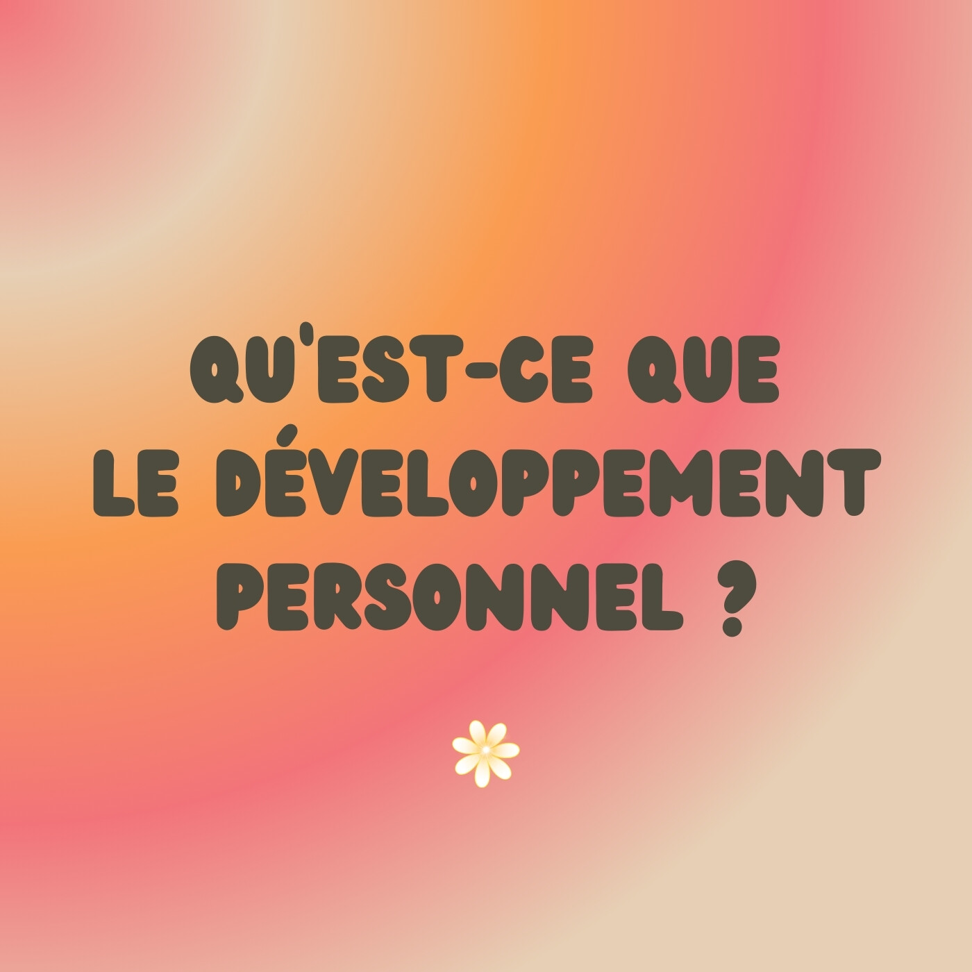 Qu'est-ce que le développement personnel ? episode artwork