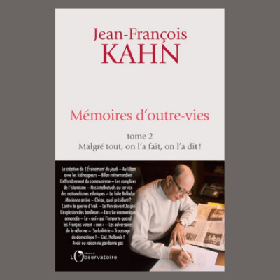 Jean-François Kahn - Mémoires d'outre-vies cover