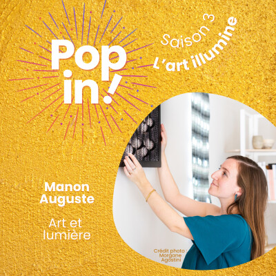 Art, design et tissages lumineux avec Manon Auguste - Myriade Studio cover