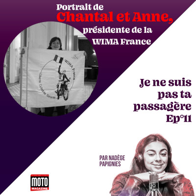 Portraits de motardes - Episode 11 : Anne et Chantal, présidentes de la WIMA France cover