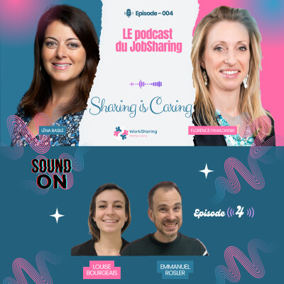 Emmanuel & Louise : quand le jobsharing devient une aventure entrepreneuriale… et de couple ! Topsharing 100%/100% cover