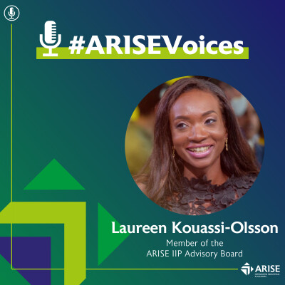 Unlocking Africa's potential | Laureen Kouassi-Olsson - ARISE Voices Ep. 2 cover