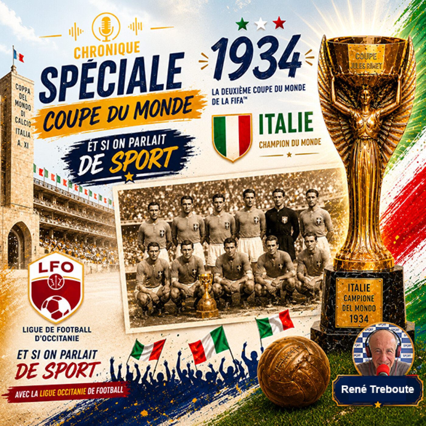 Chronique spéciale Coupe du Monde de Football N°2 - 1934 Italie episode artwork