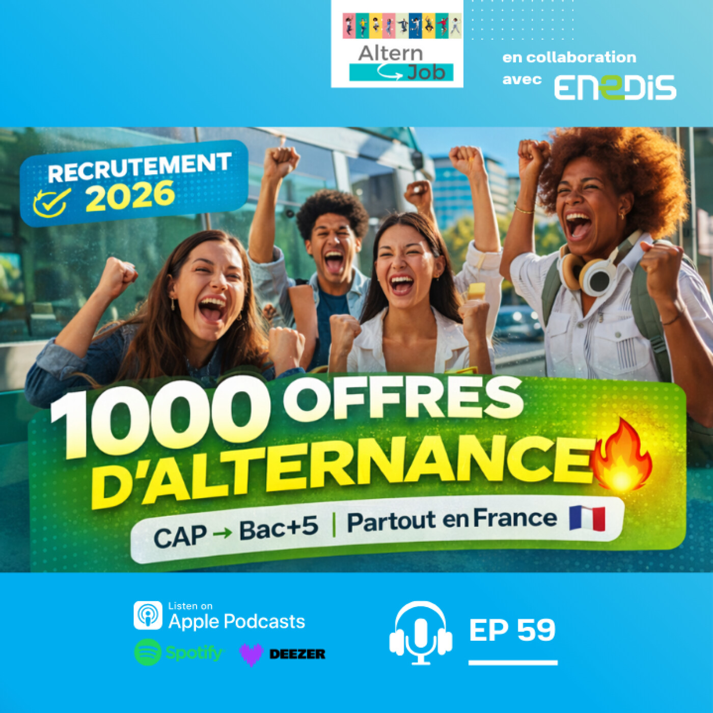 Podcast de l\'alternance et de l\'emploi des jeunes