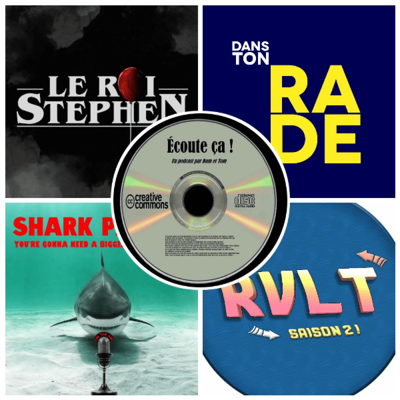 Ep 36 : Zikdepod 8 (Retour Vers Le Turfu, Le Roi Stephen, Dans Ton Rade, Shark Parade)