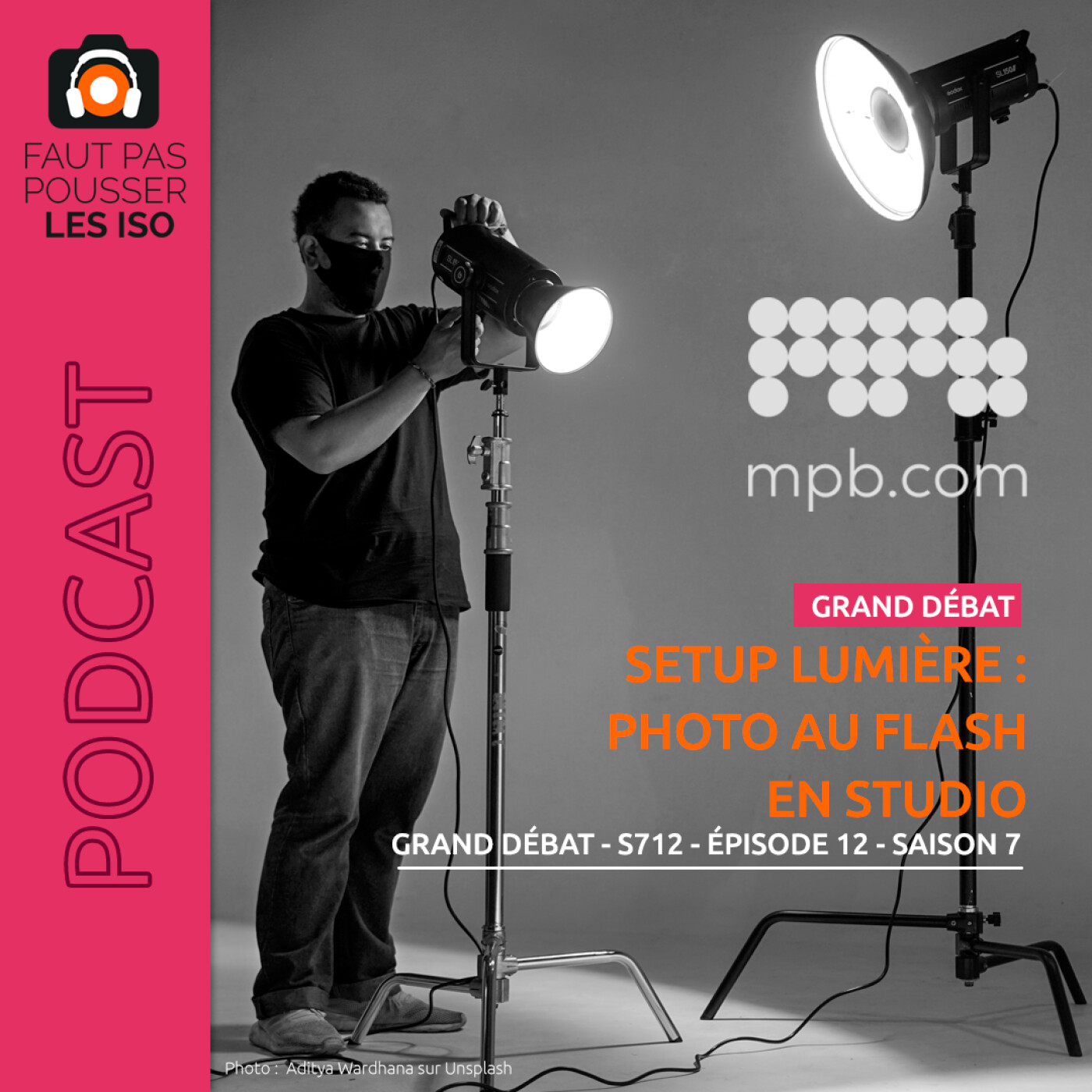 GRAND DÉBAT - S712 - Setup lumière : photo au flash en studio