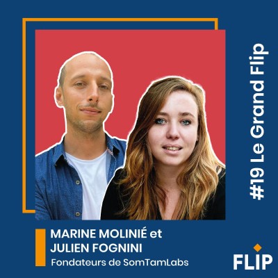Marine Molinié et Julien Fognini de SomTamLabs - "Digital Nomads : Créer une agence web en full remote ! " cover