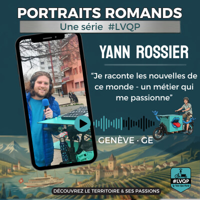 Portraits Romands #02 - Yann Rossier - GE cover