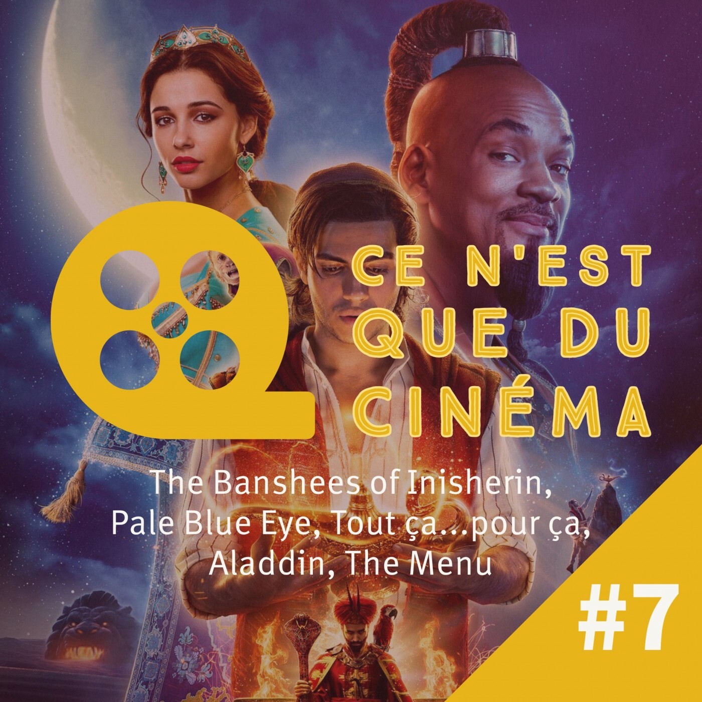 The Banshees of Inisherin, Pale Blue Eye, Tout ça...pour ça, Aladdin & The Menu