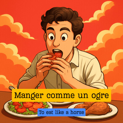 Expression française : "Manger comme un ogre" et la France au XIXe siècle cover