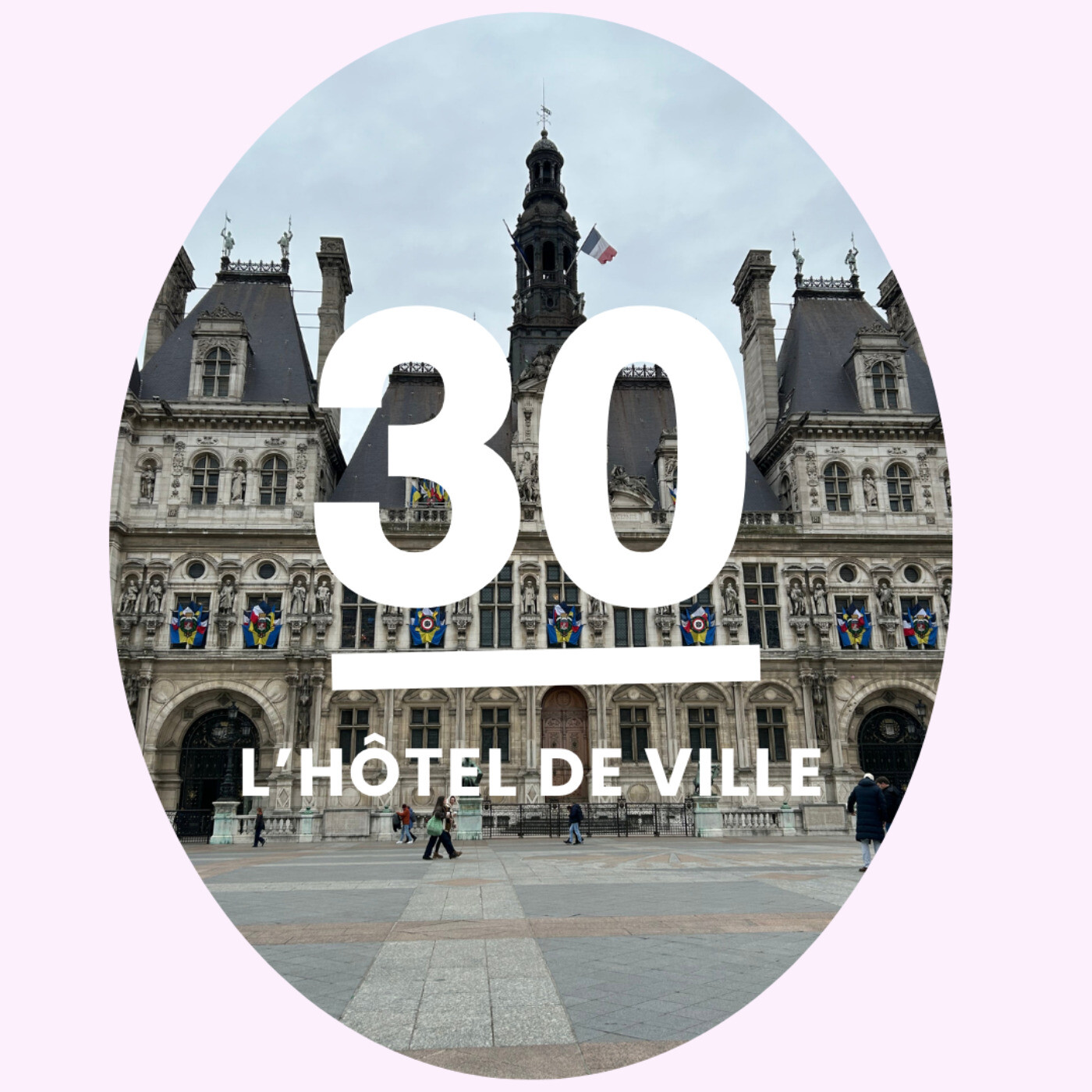 30- L'Hôtel de Ville: une façade avec 108 statues de célébrités ... de l'époque episode artwork