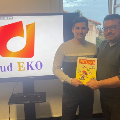 Rencontre avec Pontou pour le lancement de son livre PATUFET. cover