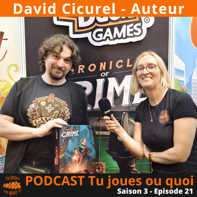 David Cicurel, l'auteur de Chronicles of crime cover