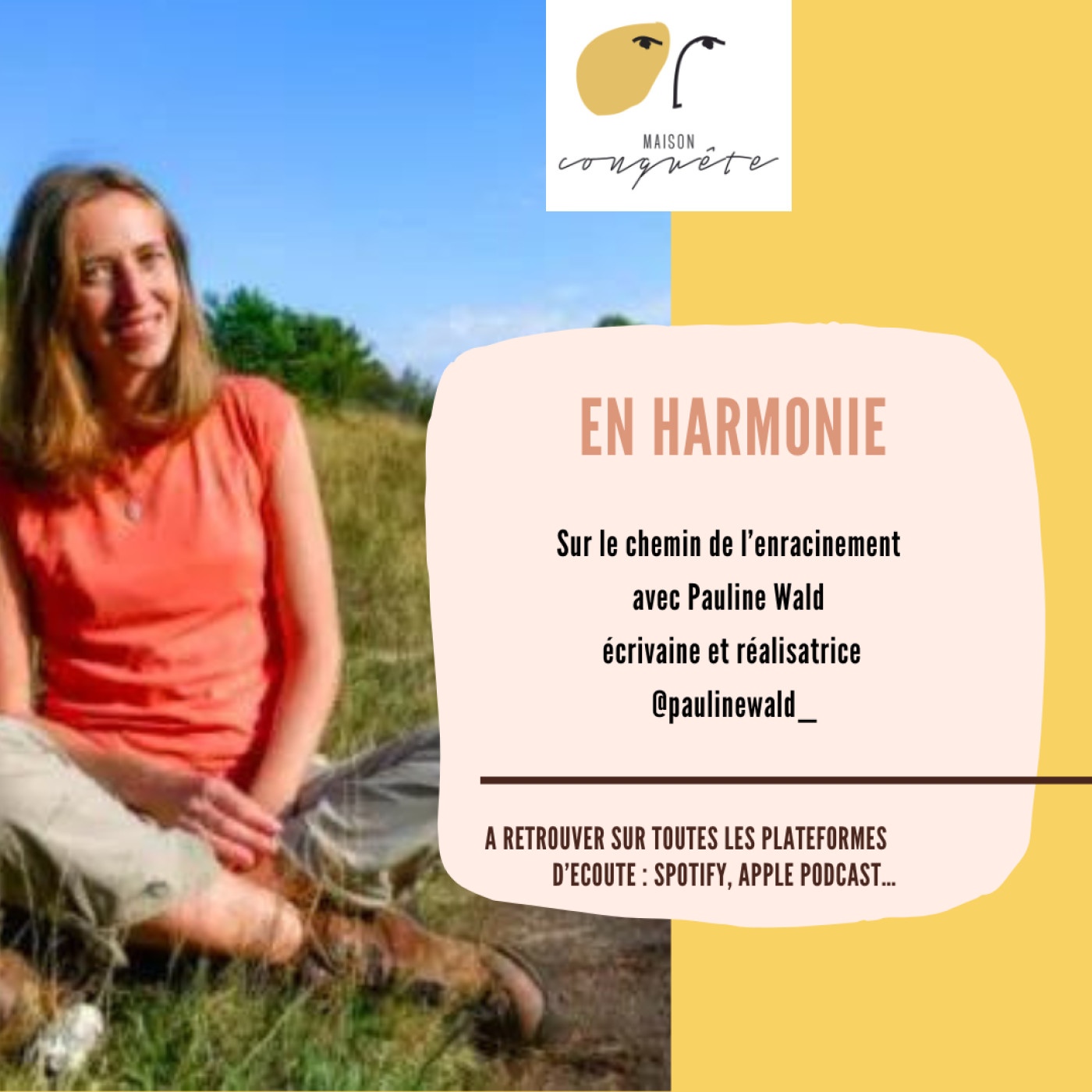 #19 : 🎙️ Sur le chemin de l'enracinement avec Pauline Wald, auteure et thérapeute episode artwork