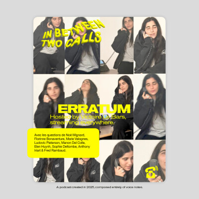 ERRATUM PAR VICTOIRE LE BARS cover