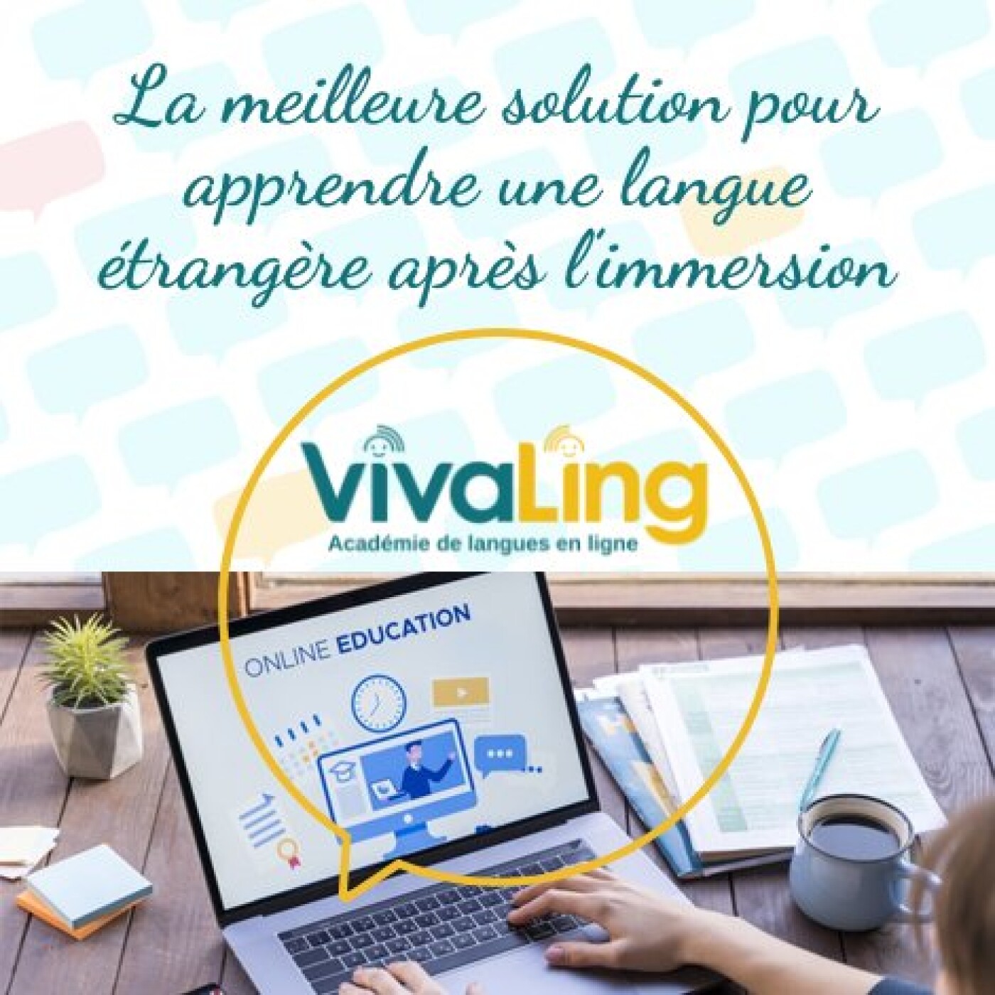 Vivaling.com, la meilleure solution pour apprendre une langue étrangère après l'immersion, partenaire du TOP 10 StereoChic