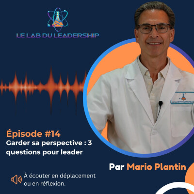Épisode #14 - Garder sa perspective : 3 questions pour leader cover