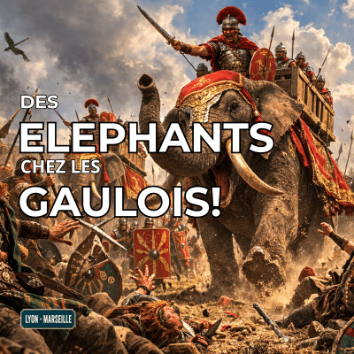 Lyon Marseille 1 : Des éléphants chez les Gaulois! cover