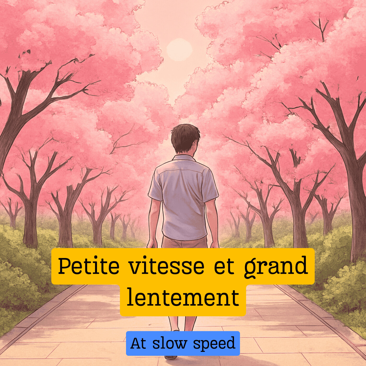 Expression française : "Petite vitesse et grand lentement"