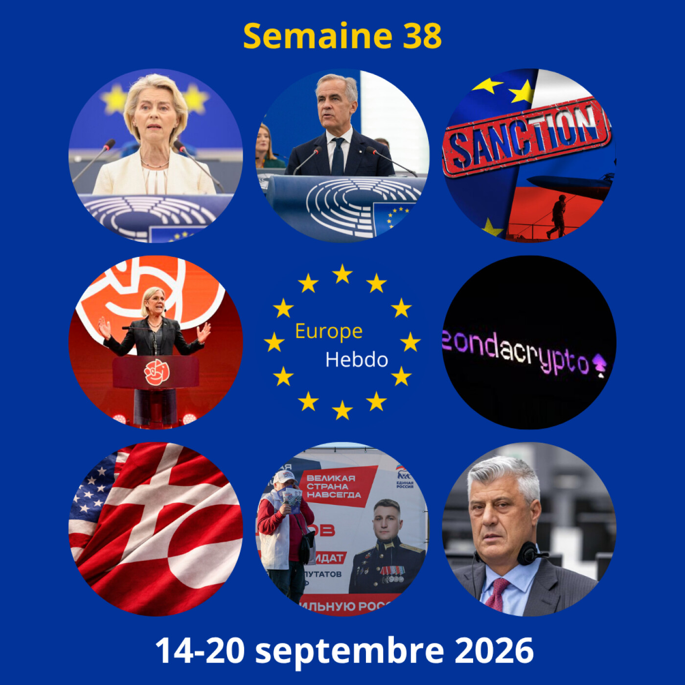 Discours sur l'état de l'Union, scandale financier pour la droite nationaliste polonaise et Hashim Thaçi condamné