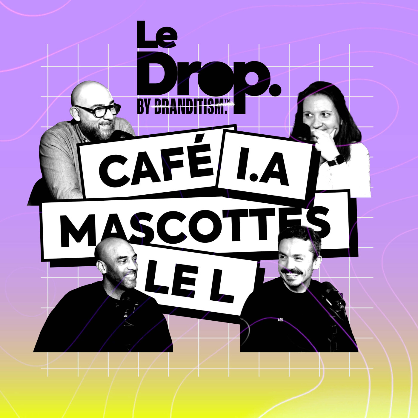 LeDrop™ - Café, IA, Mascottes et le L
