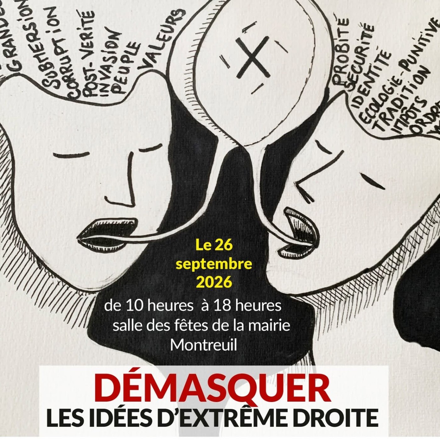 Montreuil : Démasquer les idées d’extrême droite le 26-09-26 episode artwork