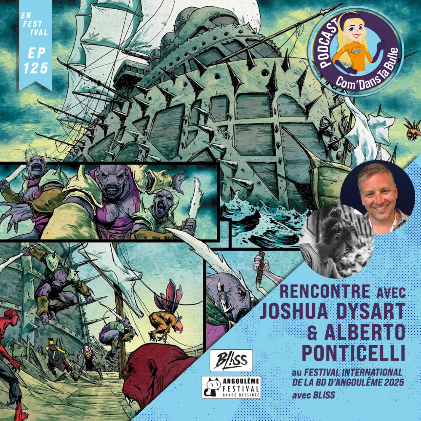 CDTB : Rencontre avec Joshua Dysart & Alberto Ponticelli episode artwork