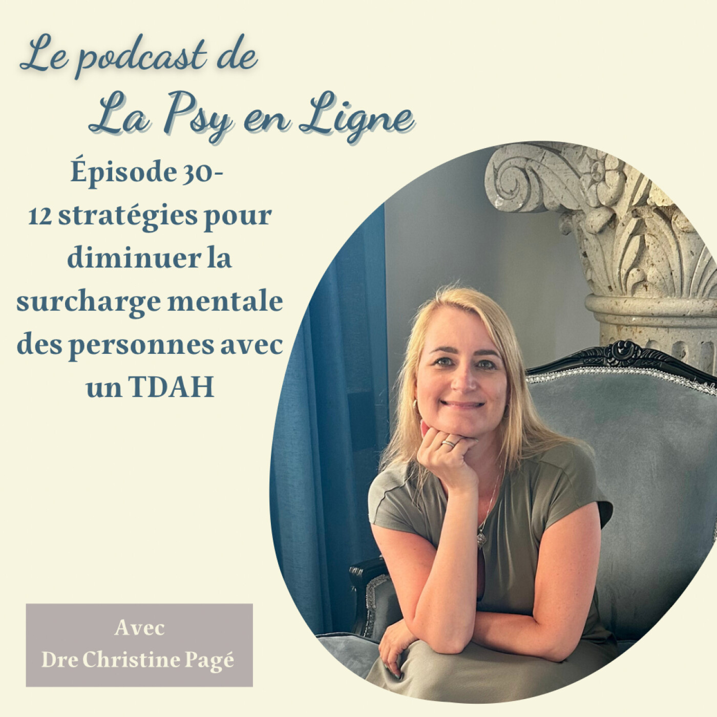 Le Podcast de la Psy en ligne- Psychologie et charge mentale