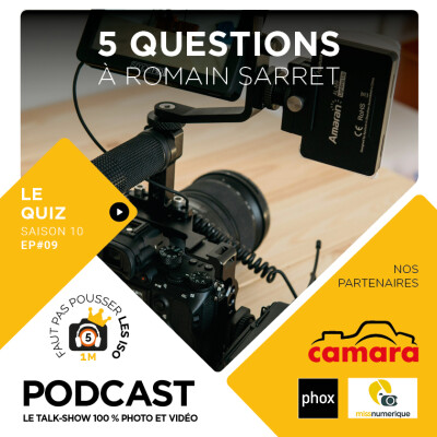 LE QUIZ - S1009 - 5 QUESTIONS À ROMAIN SARRET cover