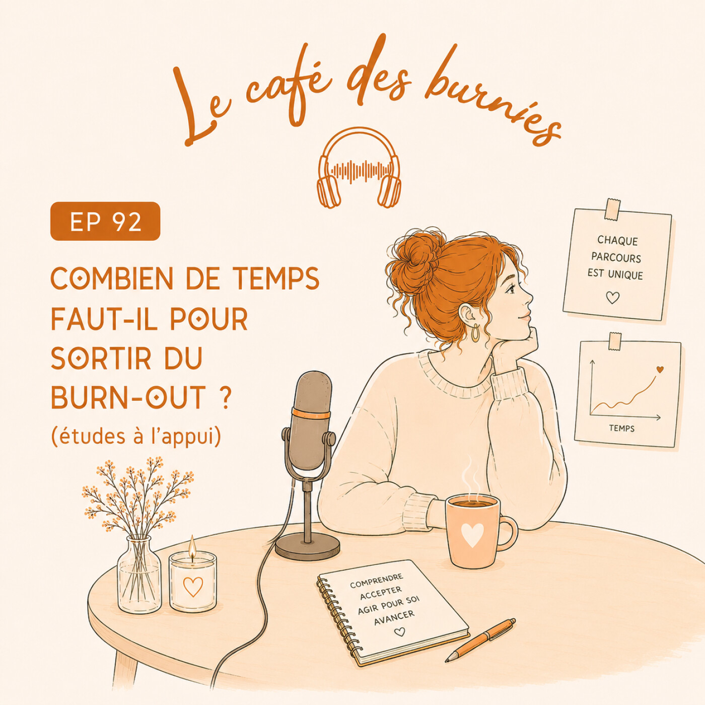 EP 92 COMBIEN DE TEMPS FAUT-IL POUR SORTIR DU BURN-OUT ? (études à l'appui)